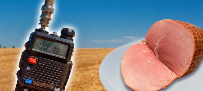 ham and radio
